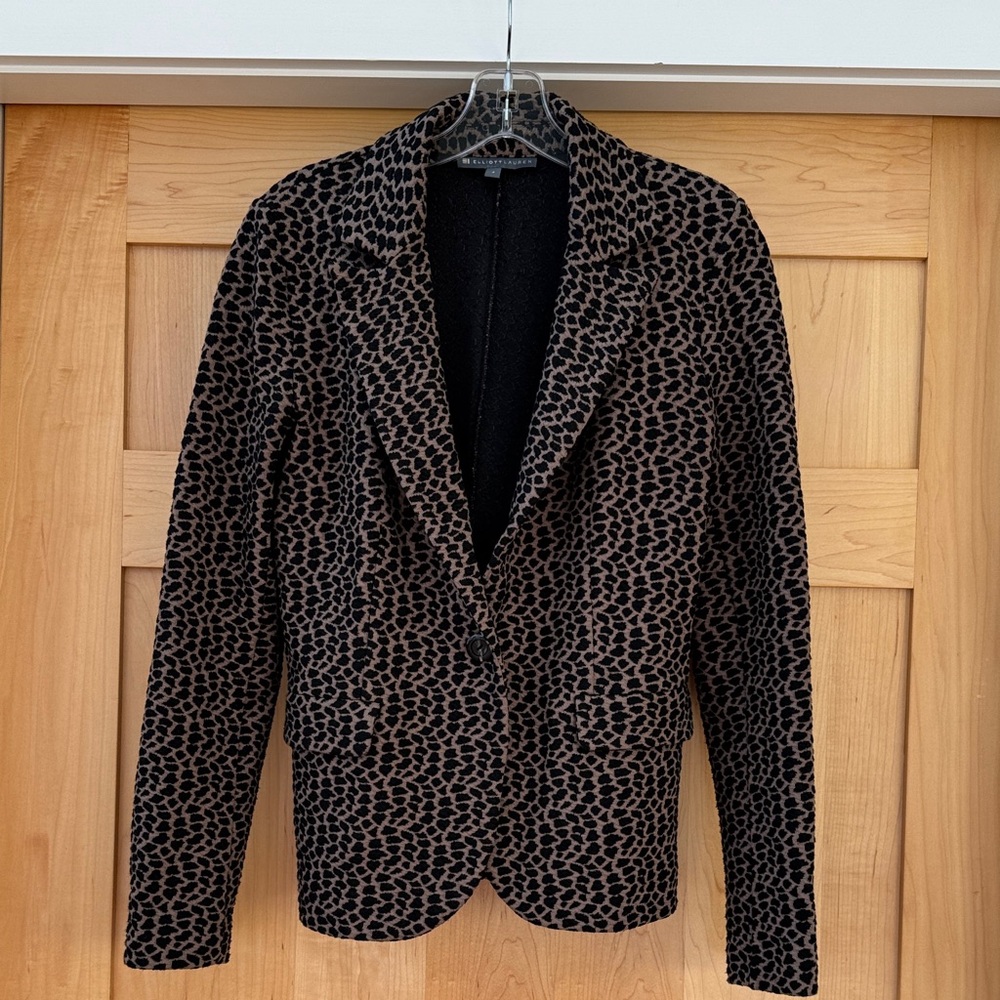 Elliott Lauren Animal Print Jacket